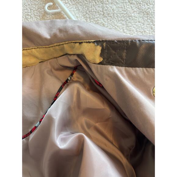 Cole Haan Women's Hooded Belted Trench Coat Taupe XL - Picture 12 of 12